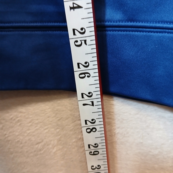 Majestic NHL New York Rangers Hockey Hoodie Sweater  Mens Tall Large - Picture 5 of 7